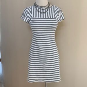 NWT Aqua Striped T shirt Dress.  XS